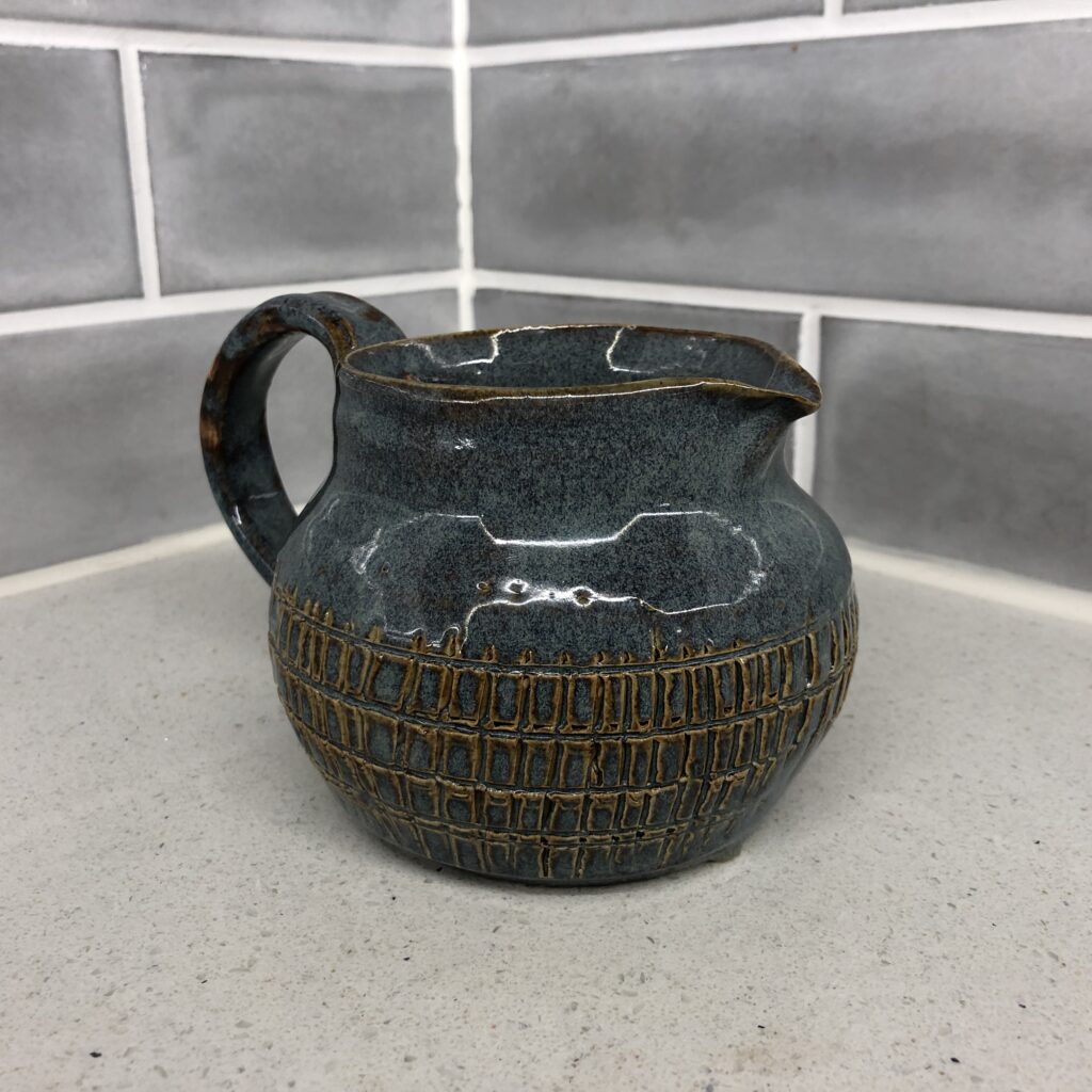 Jug in Variegated Blue